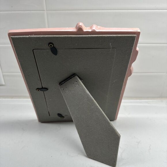 Vintage Daffodil Picture Frame Floral Sculptural Decorative Table Top - Picture 3 of 14